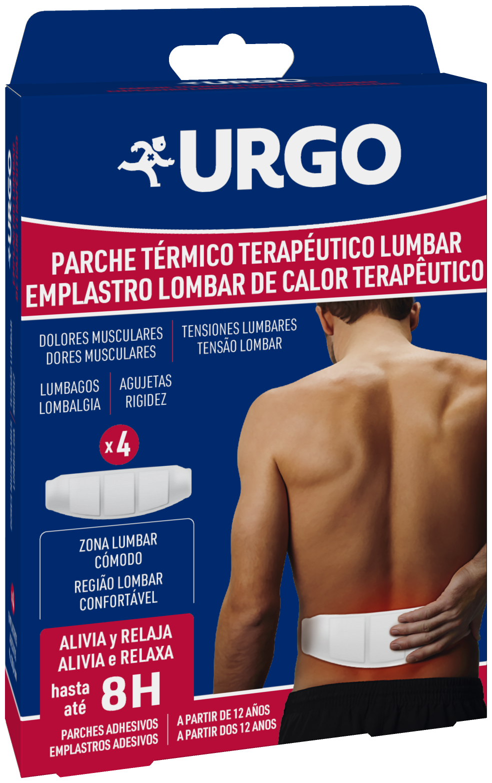 URGO Emplastro Lombar de Calor Terapêutico